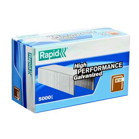 GRAFFE PER CUCITRICE PNEUMATICA 'PS 141' H. 8 mm - conf. 5000 pezzi - RAPID