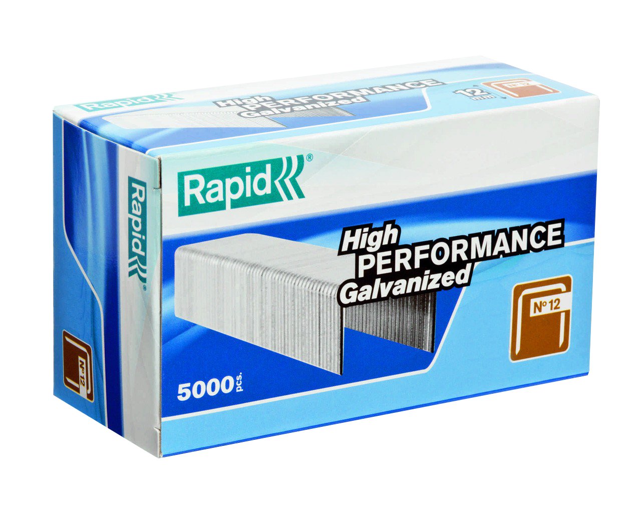 GRAFFE PER CUCITRICE PNEUMATICA 'PS 141' H. 8 mm - conf. 5000 pezzi - RAPID