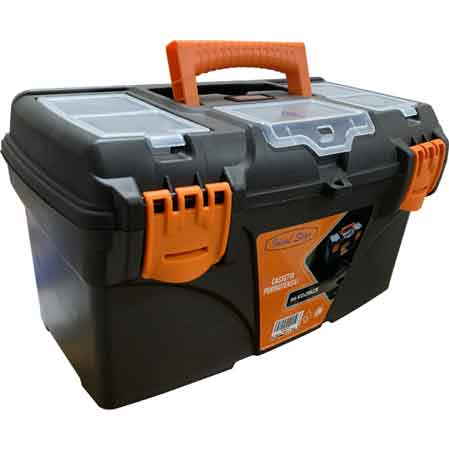 CASSETTA PORTAUTENSILI IDEAL STAR CHIUSURA IN PLASTICA 320x165x136 mm - IDEAL STAR