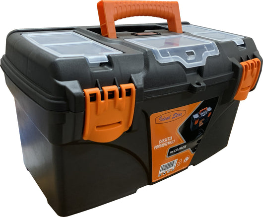 CASSETTA PORTAUTENSILI IDEAL STAR CHIUSURA IN PLASTICA 320x165x136 mm - IDEAL STAR