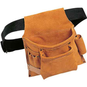BORSA PER CARPENTIERE IDEAL STAR PLUS IN PELLE - - IDEAL STAR
