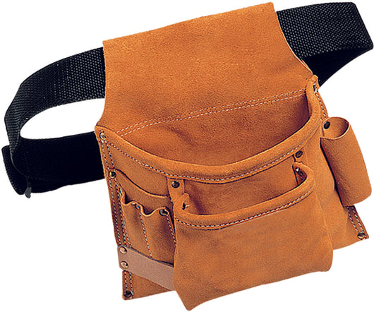 BORSA PER CARPENTIERE IDEAL STAR PLUS IN PELLE - - IDEAL STAR