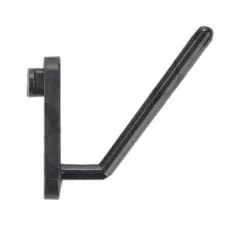 GANCIO PER PANNELLO FORATO 'INCLINATO' 40 mm - 100 pezzi