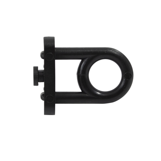 GANCIO PER PANNELLO FORATO 'OCCHIELLO GRANDE' 30 mm -  Ø 12 - 100 pezzi