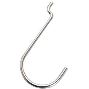 GANCIO PER PANNELLO FORATO TIPO 'N.5' 40x75 mm - 200 pezzi