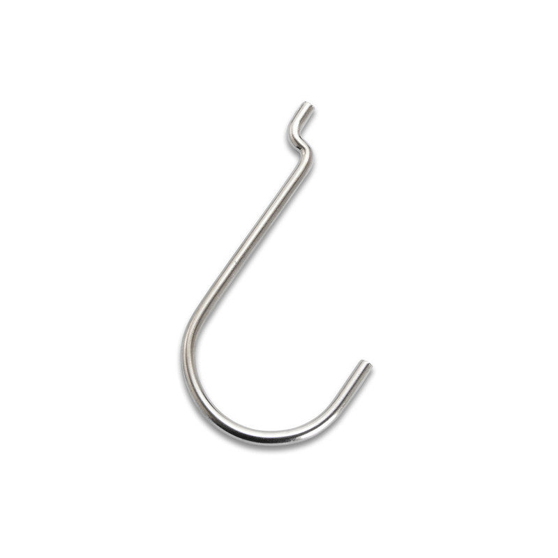 GANCIO PER PANNELLO FORATO TIPO 'N.5' 40x75 mm - 200 pezzi