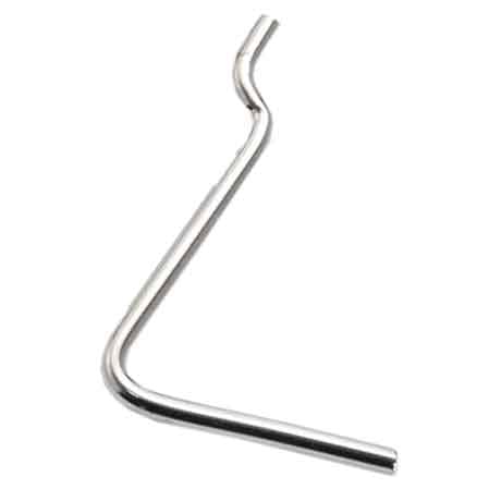 GANCIO PER PANNELLO FORATO TIPO 'N.6' 38x53 mm - 200 pezzi