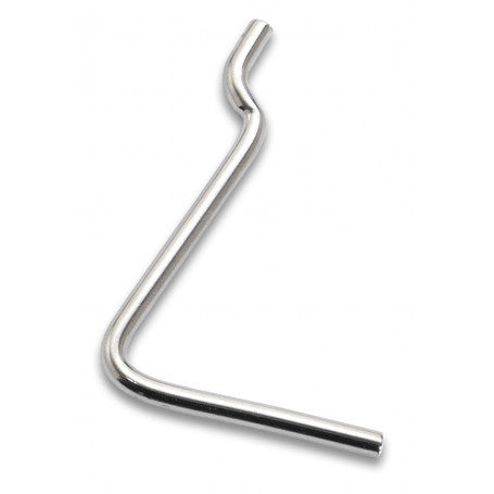 GANCIO PER PANNELLO FORATO TIPO 'N.6' 38x53 mm - 200 pezzi