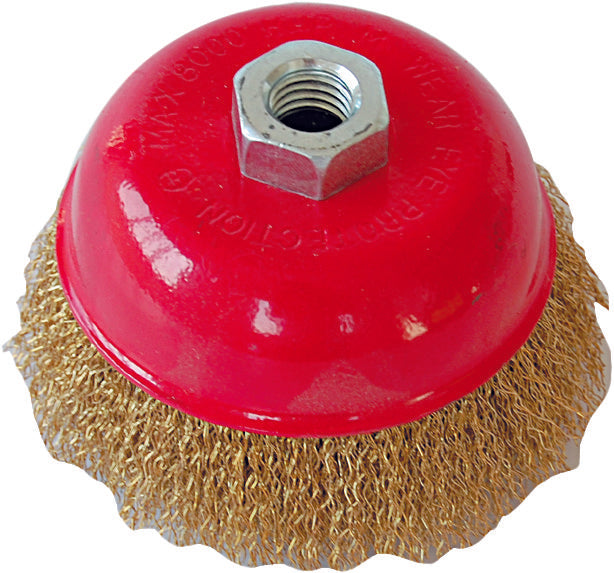 SPAZZOLA A TAZZA IDEAL STAR Ø 100 mm - IDEAL STAR