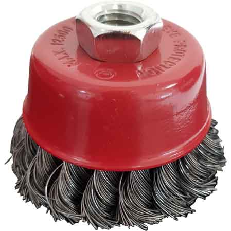 SPAZZOLA A TAZZA IDEAL STAR RITORTA Ø 65 mm - IDEAL STAR