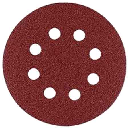 DISCO ABRASIVO VELCRATO Ø 125 Grana 240 - 100 pezzi- IMPERIAL ABRASIVI