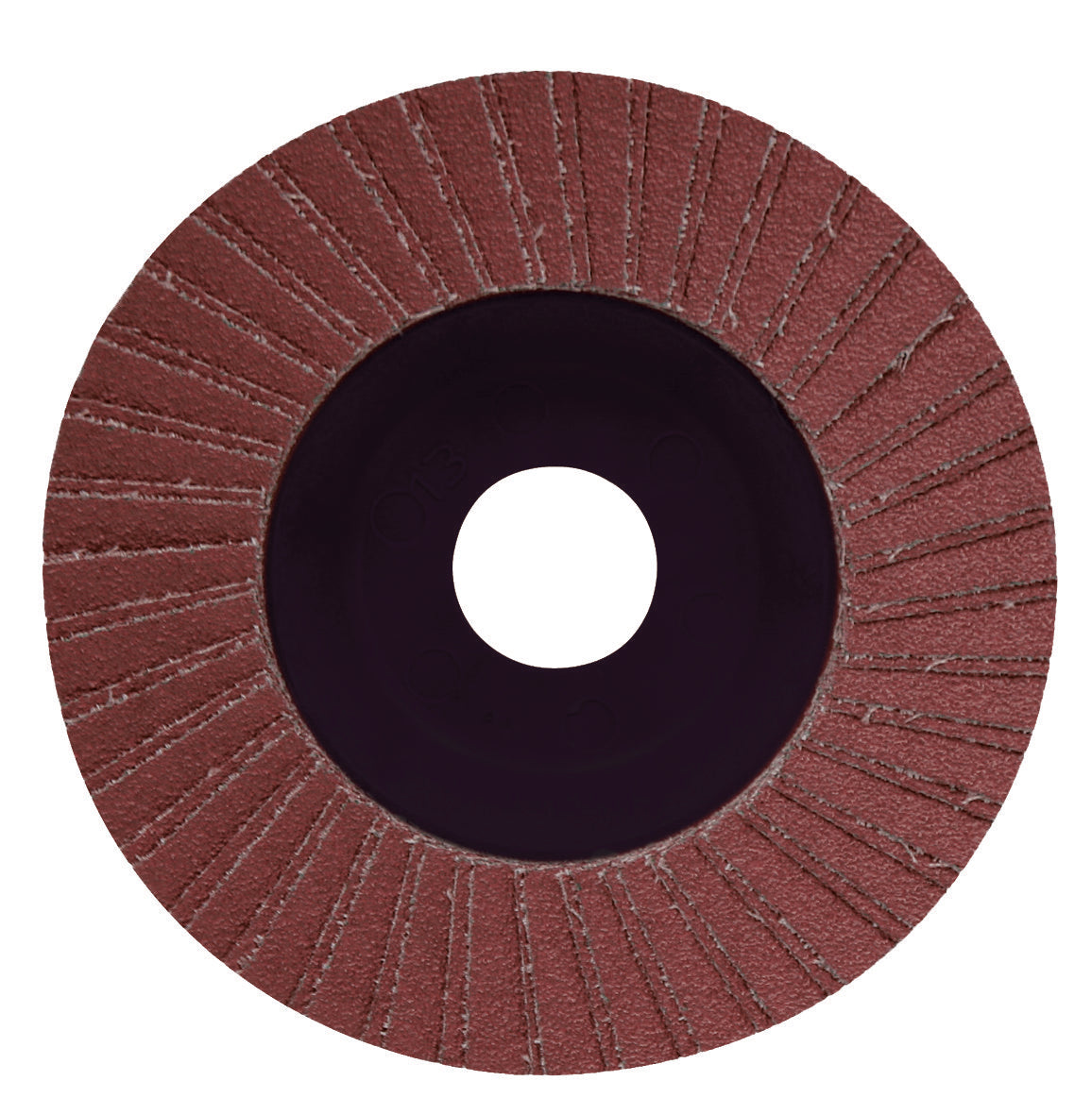 DISCO LAMELLARE AL CORINDONE Ø 115x22 mm - grana 40 - 10 pezzi- MOLITAL