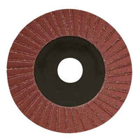 DISCO LAMELLARE AL CORINDONE  Ø 115x22 mm - grana 100 - 10 pezzi- MOLITAL