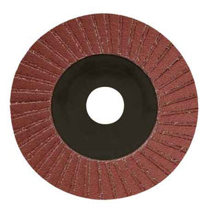 DISCO LAMELLARE AL CORINDONE  Ø 115x22 mm - grana 100 - 10 pezzi- MOLITAL
