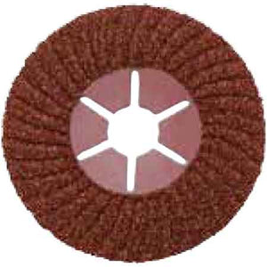 DISCO SEMIFLESSIBILE AL CORINDONE Ø 115x22 mm - grana 16 - 25 pezzi- MOLITAL