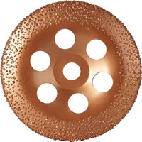 DISCO ABRASIVO 'CARBIDE' Ø 115x22 mm - grana media - MOLITAL