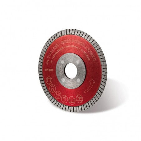 DISCO DIAMANTATO 'TURMONT RED LINE' MONTOLIT Ø 115 mm - BREVETTI MONTOLIT