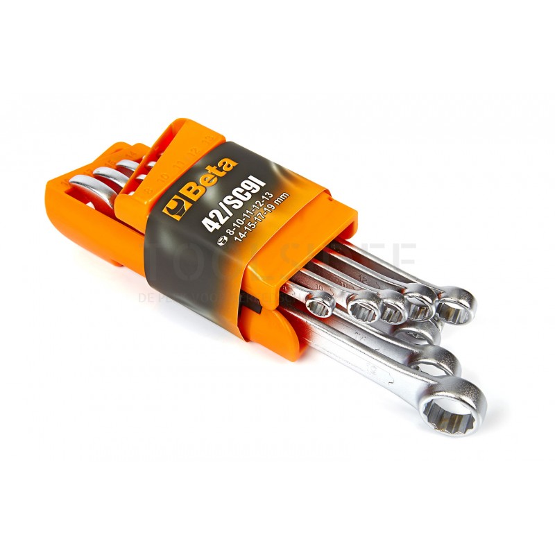 SERIE CHIAVI COMBINATE ART. 42/SC9I BETA 9 pezzi - 8÷19 mm - BETA