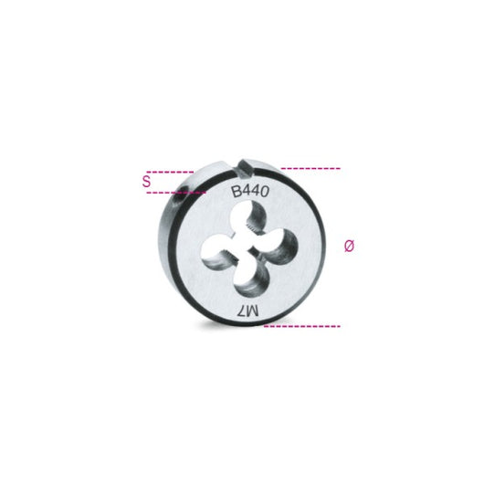 FILIERA TONDA ART. 440A BETA M10x1,5 - BETA