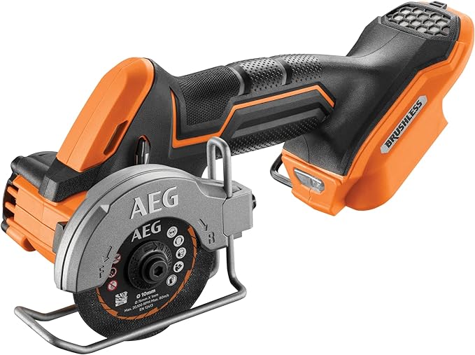 SMERIGLIATRICE SUBCOMPACT BRUSHLESS A BATTERIA 'BMMS 18SBL' AEG Ø 76 mm - AEG POWERTOOLS