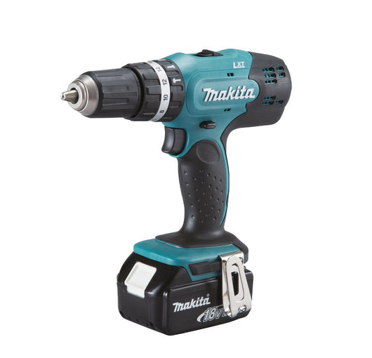 TRAPANO/AVVITATORE CON PERCUSSIONE A BATTERIA 'DHP453RFE' MAKITA 18V 3,0Ah - MAKITA