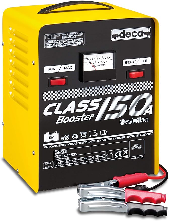 CARICABATTERIA 'CLASS BOOSTER 150A' Tensione di carica 12 V - DECA