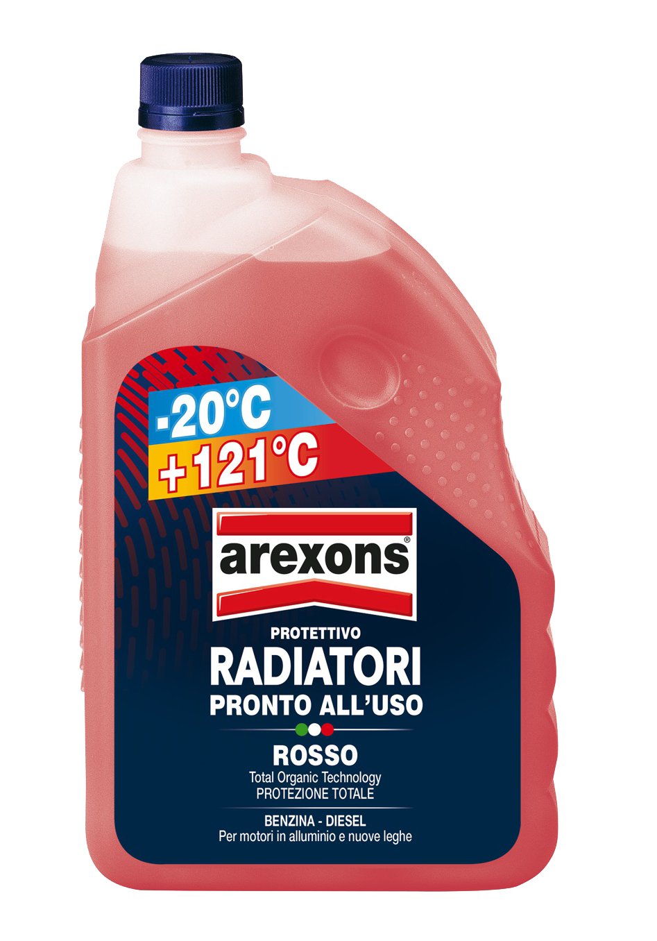 LIQUIDO RADIATORI PRONTO ALL'USO ROSSO AREXONS 2 lt - AREXONS