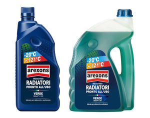 LIQUIDO RADIATORI PRONTO ALL'USO VERDE AREXONS 4,5 lt - AREXONS