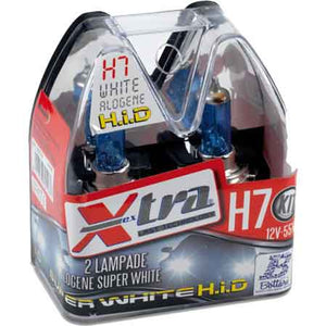 SET 2 LAMPADE 'SUPER WHITE' 12 V H 7 55 W