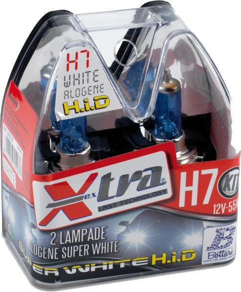 SET 2 LAMPADE 'SUPER WHITE' 12 V H 7 55 W
