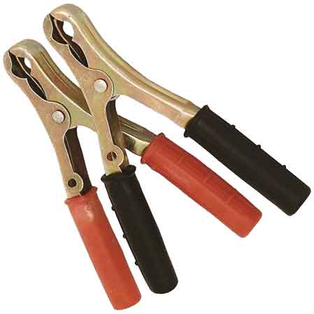 COPPIA PINZE PER CAVI BATTERIA 120 Amp - 170 mm - MADE IN ITALY