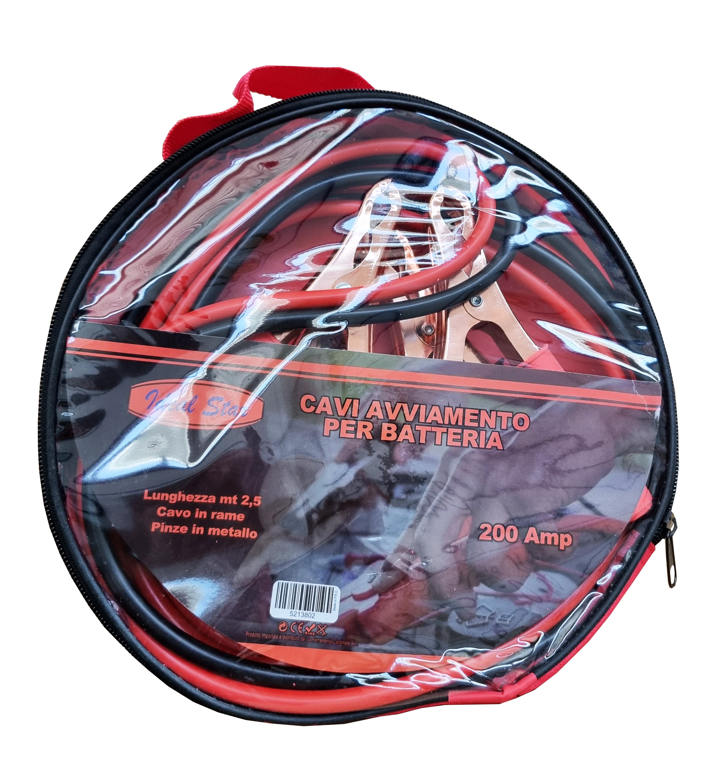 CAVI AVVIAMENTO PER BATTERIA IDEAL STAR 200 Amp - IDEAL STAR