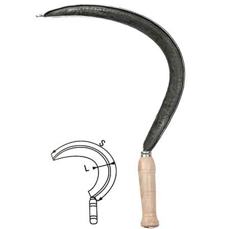 FALCIOLA LISCIA FALCI n° 1 (S500/L285 mm) - FALCI