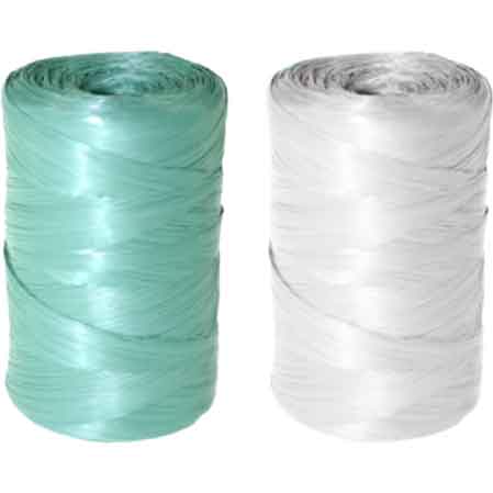 RAFIA SINTETICA A CONETTO 200 gr - colore verde