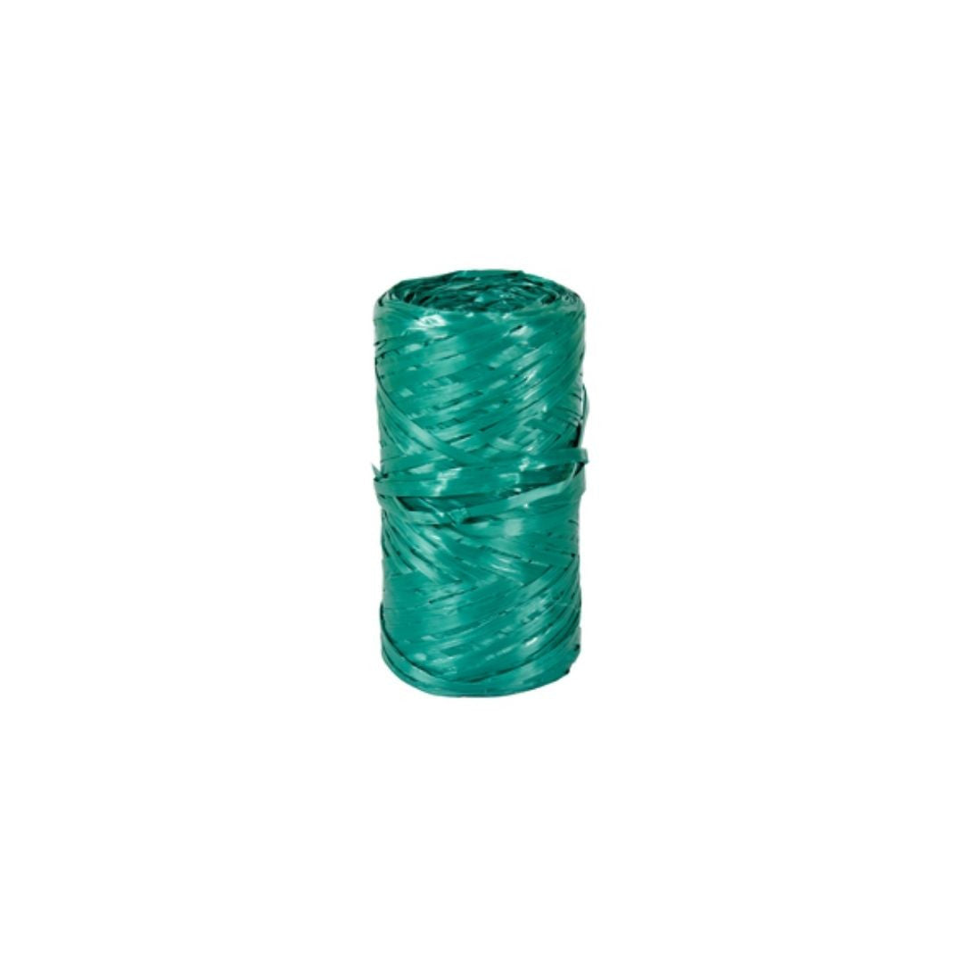 RAFIA SINTETICA A CONETTO 200 gr - colore verde