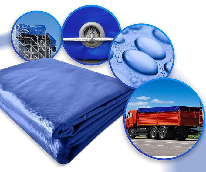 TELO OCCHIELLATO PESANTE IDEAL STAR 6x8 mt - IDEAL STAR