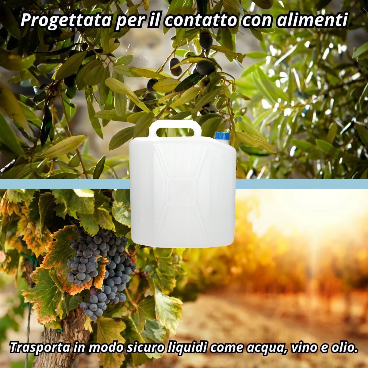 TANICA PER ALIMENTI 30 lt