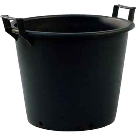 MASTELLO AGRICOLO CON MANICI 65 lt - Ø 55x42h