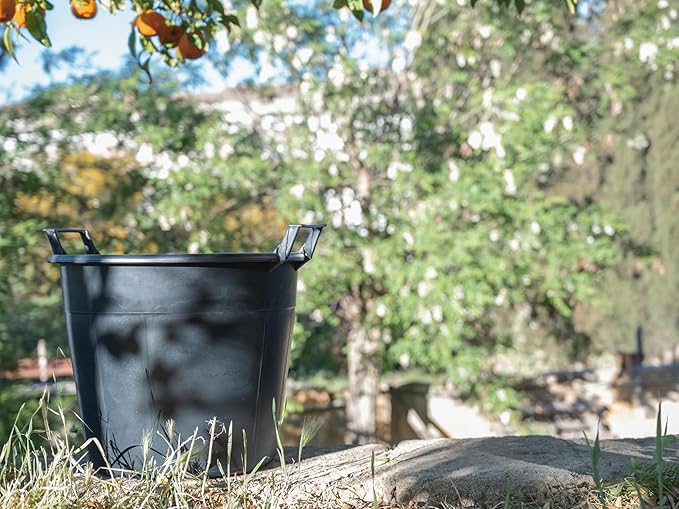 MASTELLO AGRICOLO CON MANICI 65 lt - Ø 55x42h