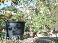 MASTELLO AGRICOLO CON MANICI 65 lt - Ø 55x42h