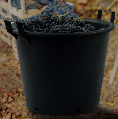 MASTELLO AGRICOLO CON MANICI 65 lt - Ø 55x42h