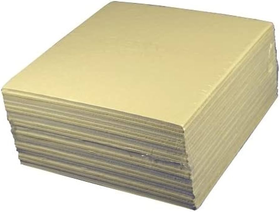 CARTONE FILTRANTE '8' 20x20 cm - 25 pezzi- ROVER POMPE