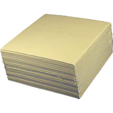 CARTONE FILTRANTE 12' 20x20 cm - 25 pezzi- ROVER POMPE