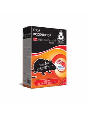 ESCA TOPICIDA 'RATIBROM 5.0 PASTE' 1,5 Kg (3x500gr) - KOLLANT