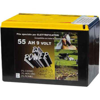BATTERIA A SECCO PER ELETTRIFICATORI 9V - 130 Ah - durata 13000 ore