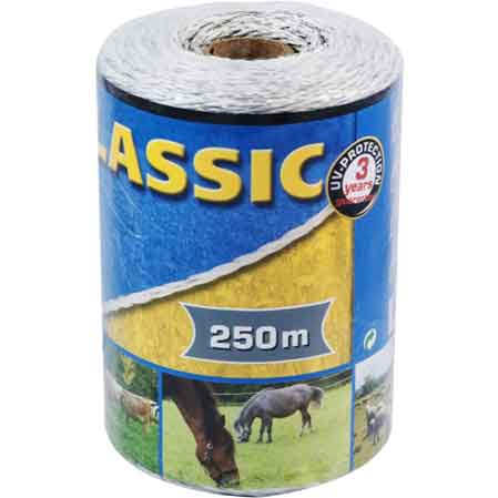 FILO ELETTRIFICATO PER RECINTI ELETTRICI 6 CONDUTTORI bobina 250 mt