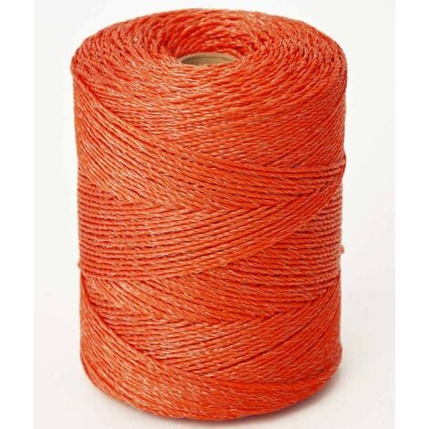 BANDA PER RECINTI ELETTRICI H 10 mm, bobina 200 mt - Col. Arancione