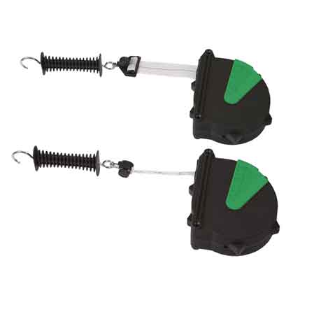 CHIUSURA FLESSIBILE PER CANCELLI 'FLEXIGATE' Con filo mm ø 6x7,5 mt