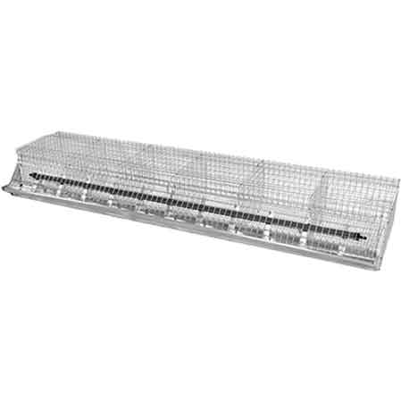 GABBIA PER CONIGLI INGRASSO sei fori cm 183x40x30h