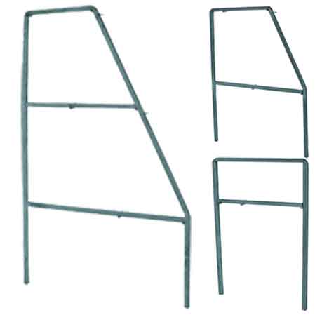 CAVALLETTO PER GABBIE PER GALLINE OVAIOLE 3 piani